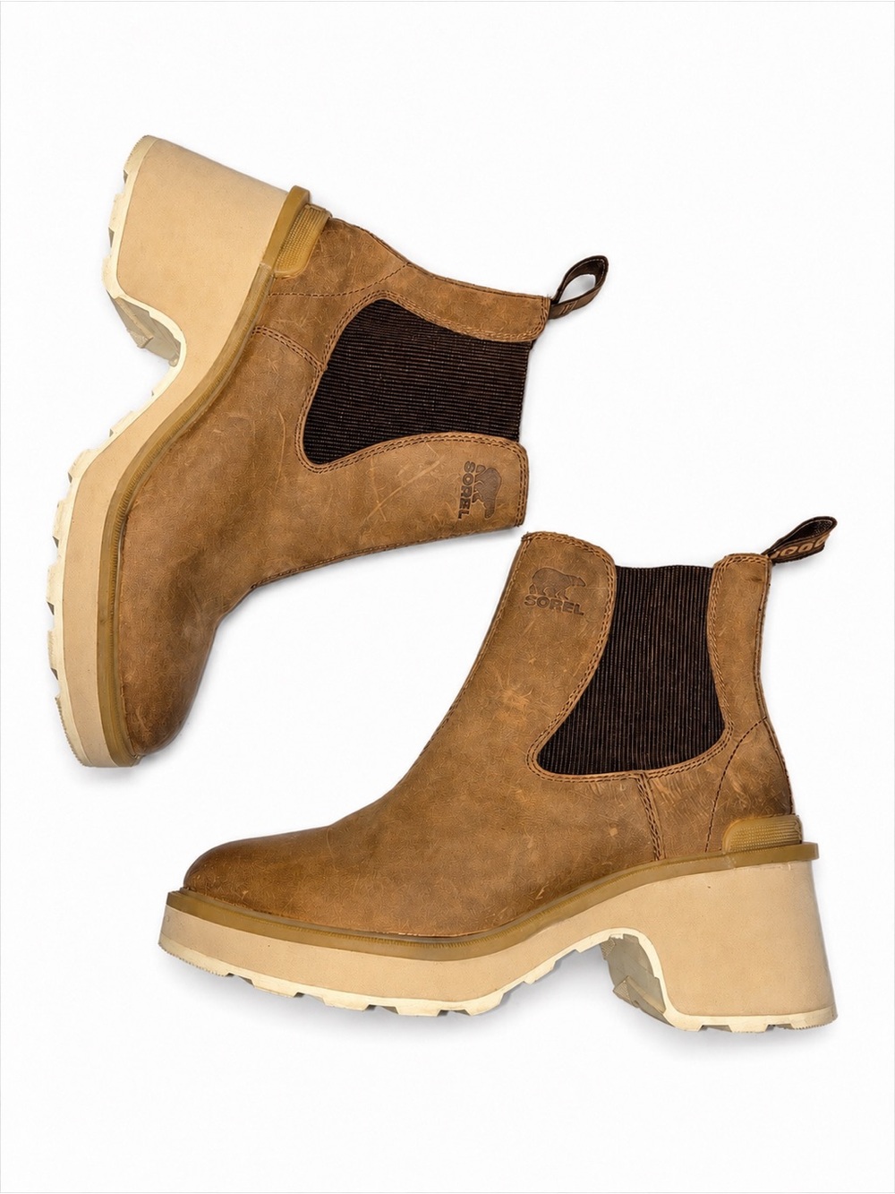Sorel Hi-Line Waterproof Chelsea Boots Women’s Size 8.5 - Picture 1 of 10